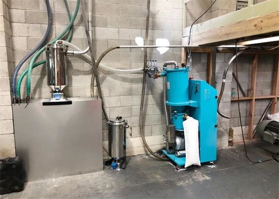 Vertical Granules Resin Plastic Mixing Machine Polished SUS OVM-2000