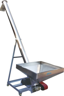 Feeding And Conveying Screw Feeder Conveyor For Plastic Granules Flakes