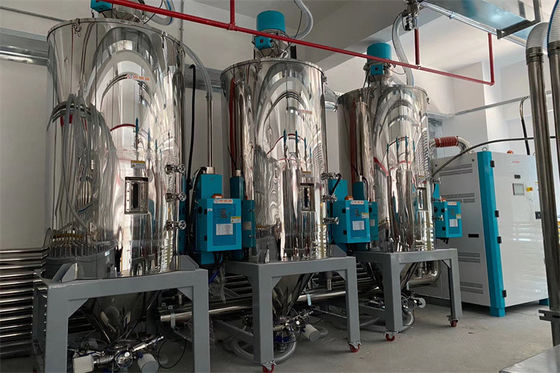 Conveying Centralized Feeding System Plastic Material For Extrusion Process