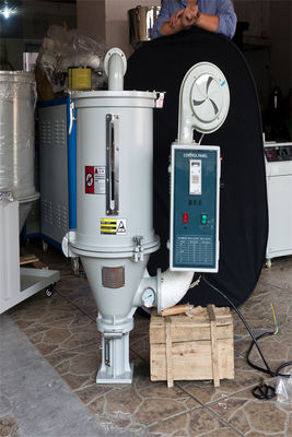 Optimal Performance Hopper Dryer For Drying Plastic Granules Gray Color