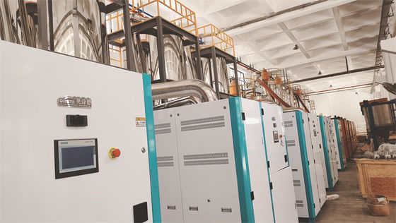 Stainless Steel Dehumidifying Hopper Dryer 4-40 Kw For Plastic Granules Drying