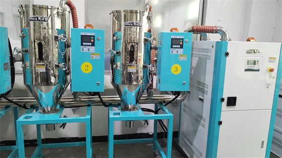 Customized Hopper Drying System Dehumidifying Plastic Dryer Overheat Protection