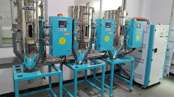 Overheat Overload Protection Dehumidifying Hopper Dryer Energy Saving