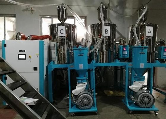 Hot Air Desiccant Honeycomb Rotor Dehumidifying Dryer Hopper For PET PA PEEK