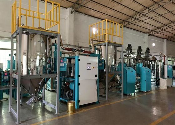 LCD Display Plastic Dehumidifying Dryer 1000*1000*1700mm Power Supply 220V 50Hz