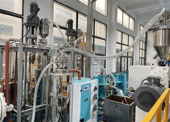1500 Kg/H Capacity Crystallization And Drying Machine For PET Sticking Material