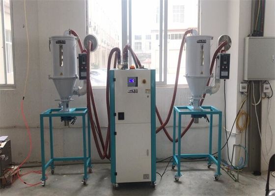 Plastic Dehumidifying Hopper Dryer For Large Scale Production Drying Silo Gray Color
