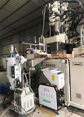 Plastic Dehumidifying Hopper Dryer For Large Scale Production Drying Silo Gray Color