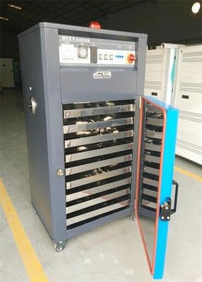OOD-9 6.4KW Drying Industrial Oven Plastic Granules Resin Cabinet Tray Dryer
