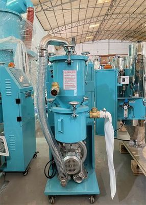 PLC Controlled Auto Loader Machine For Plastic Pellets Conveying