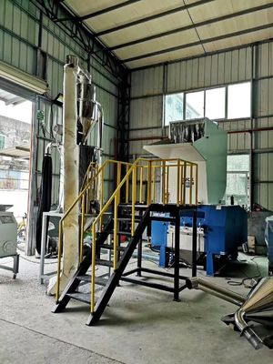 High Speed Plastic Recycling Granulator Machine SKD-11 For Defect Cutting