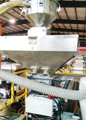 Injection Blow Extrusion Plastic Mixing Machine Gravimetric Mixer Blender