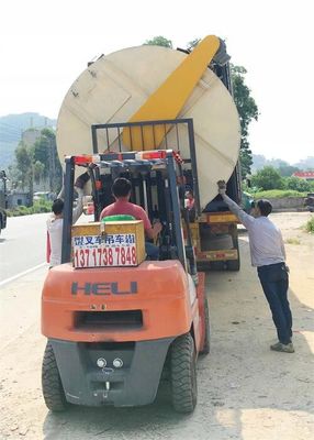 Industrial Vertical Plastic Vertical Mixer With Customizable Motor Power