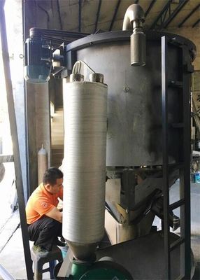 Stainless Steel Vertical Plastic Material Mixer Machine 220V / 380V OVM