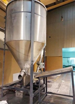 Feeding And Conveying Screw Feeder Conveyor For Plastic Granules Flakes