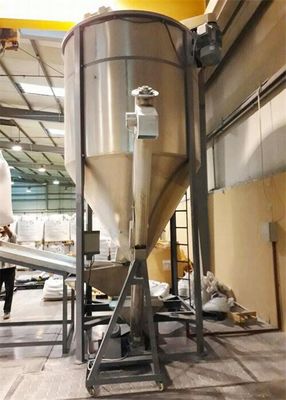 Screw Hopper Feeder Conveyor For Plastic PET Flakes OSF-16-3