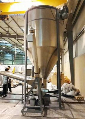 Screw Hopper Feeder Conveyor For Plastic PET Flakes OSF-16-3