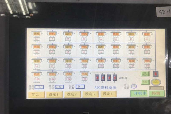 Conveying Centralized Feeding System Plastic Material For Extrusion Process