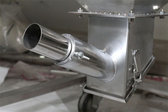 80L - 1000L Stainless Steel Storage Tank Bin For Plastic Resin Pellet Storing