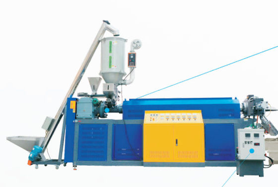 Intelligent PLC Control Plastic PP Strap Production Line Tape With 5-19 Mm Green Color