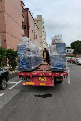 Intelligent PLC Control Plastic PP Strap Production Line Tape With 5-19 Mm Green Color