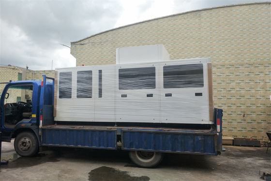 Intelligent Auto Plastic Pellet Packing Machine Weighing Stacking For 25kg Bag