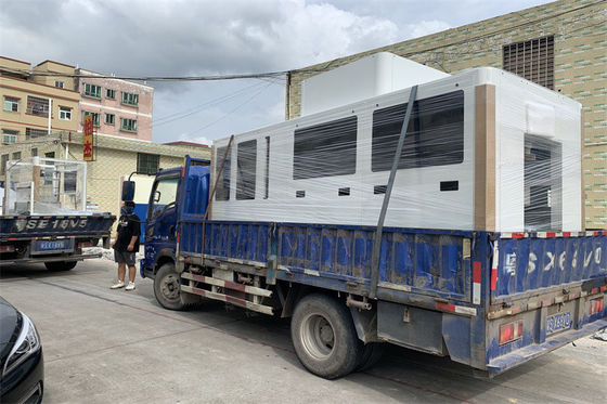 Intelligent Auto Plastic Pellet Packing Machine Weighing Stacking For 25kg Bag