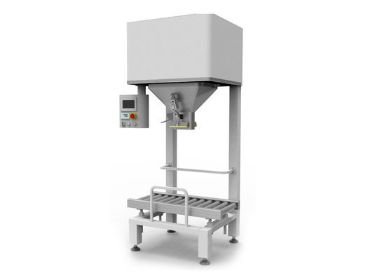 PLC Control Stacking Weighing Packaging Machine Semi Auto For Plastic Pellet