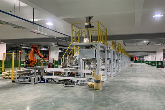Stacking Weighing And Packaging Machine Semi Auto Intelligent For Plastic Pellet