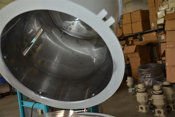 Optimal Performance Hopper Dryer For Drying Plastic Granules Gray Color