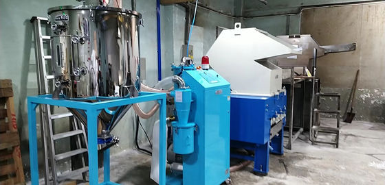 SKD Plastic Recycling Granulator Machine , 3.75kw Industrial Plastic Shredder