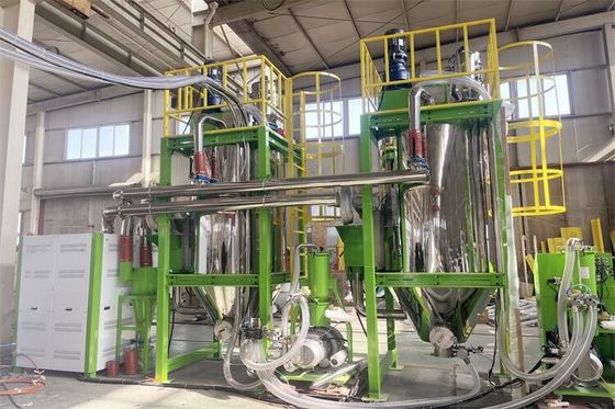 200 - 1000kg PET Plastic Crystallizer Dryer With Safety Interlock And Automatic Cleaning