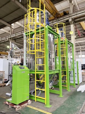 200 - 1000kg PET Plastic Crystallizer Dryer With Safety Interlock And Automatic Cleaning