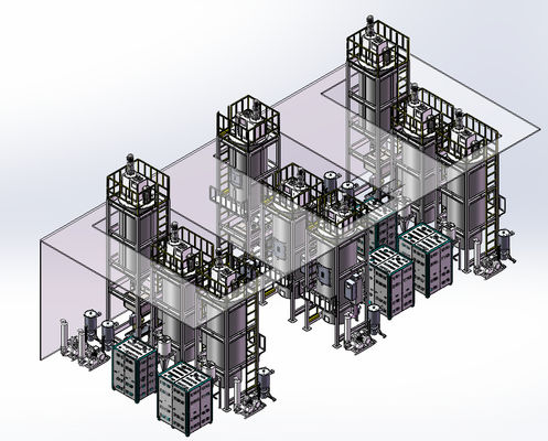 High Capacity Hopper Dryer For Plastic Dehumidifying 220V / 50Hz