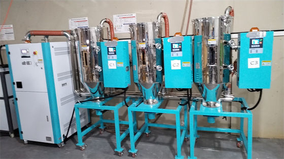 Custom Dehumidifying Hopper Dryer For Plastic Granules Drying High Capacity