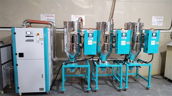 CE Standard Dehumidifying Hopper Dryer AC220-380V 4-40Kw Heat Power