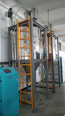 Stainless Steel Hopper Desiccant Dryers For Plastics Temperature Control Range 50C-180C