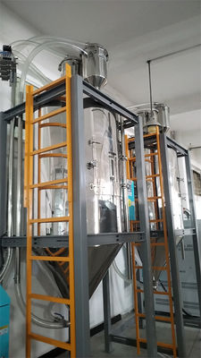 ISO Standard Dehumidifying Hopper Dryer Capacity 40-16000L 4-40 Kw Heat Power