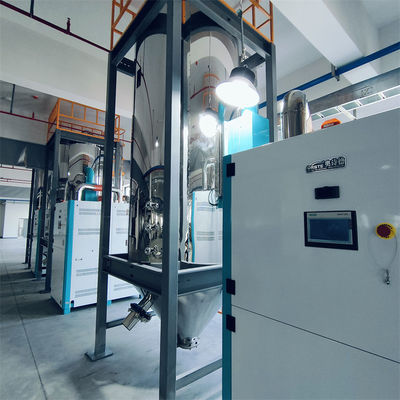 Energy Efficient 40-16000L Capacity Hopper Dryer For Hygroscopic Plastics