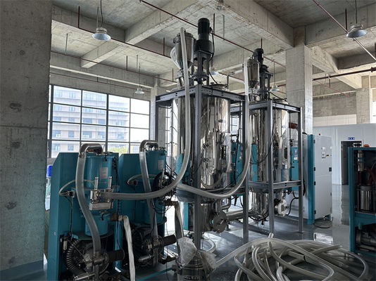 Air Cooling 4-30KW Pet Crystallizing Machine Plastic Crystallizer With Automatic Cleaning