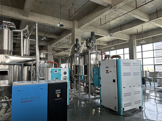 Air Cooling 4-30KW Pet Crystallizing Machine Plastic Crystallizer With Automatic Cleaning
