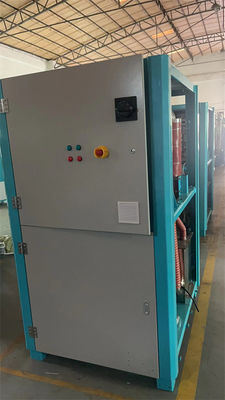Blue or Grey Dehumidification System with Customizable Power Supply Option