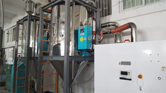 Blue or Grey Dehumidification System with Customizable Power Supply Option