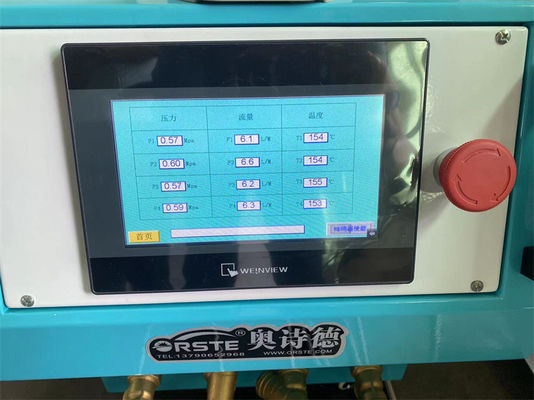 Temperature Single Circuit Mold Controller Flexible Diverter With Copper Tube Cooling Squad