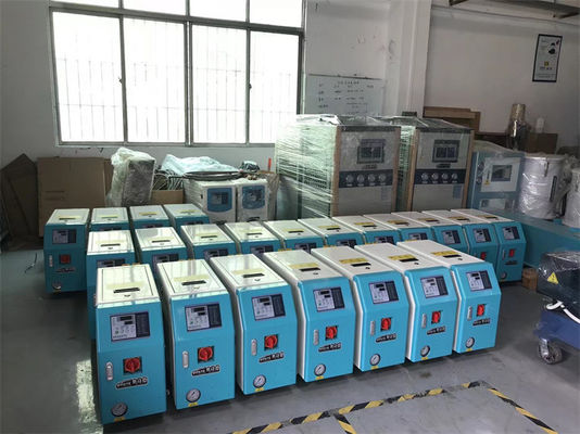 Adjustable Heat Transfer Fluid Temperature Controller Blue And White