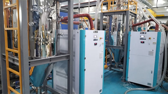 Overheat Overload Protection Dehumidifying Hopper Dryer Energy Saving