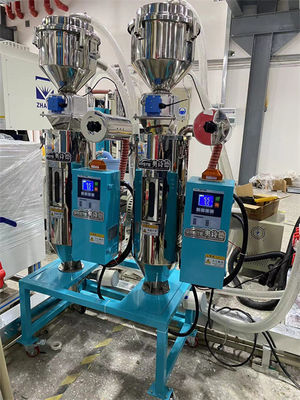 Stainless Steel Desiccant Dryers 4-40 Kw Power For Humid Plastic Resins