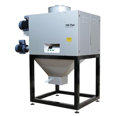 100 Ppm Moisture Content Plastic Dehumidifying Dryer for Noise-Sensitive Environments 1000*1000*1700mm