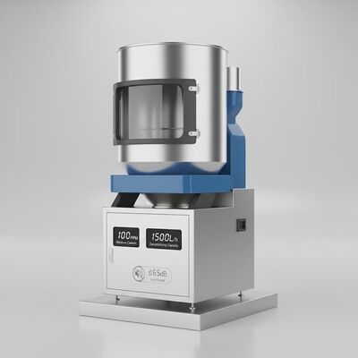 Plastic Dehumidifying Hopper Dryer with Low Noise Level ≤65dB, Precise Moisture Content Control 100 PPM, and High Dehumidifying Capacity 1500L/h