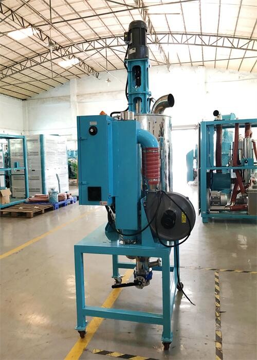 Plastic TPU Industrial Crystallizer Drying Machine For Amorphous PET Crystallizing Drying